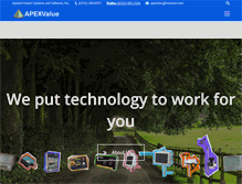 Tablet Screenshot of apexvalue.com